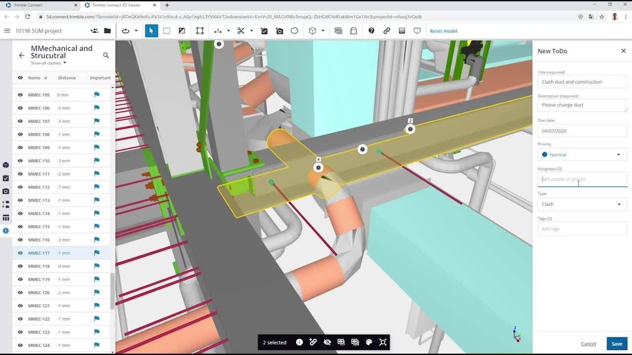 screenshot of BIM Manager